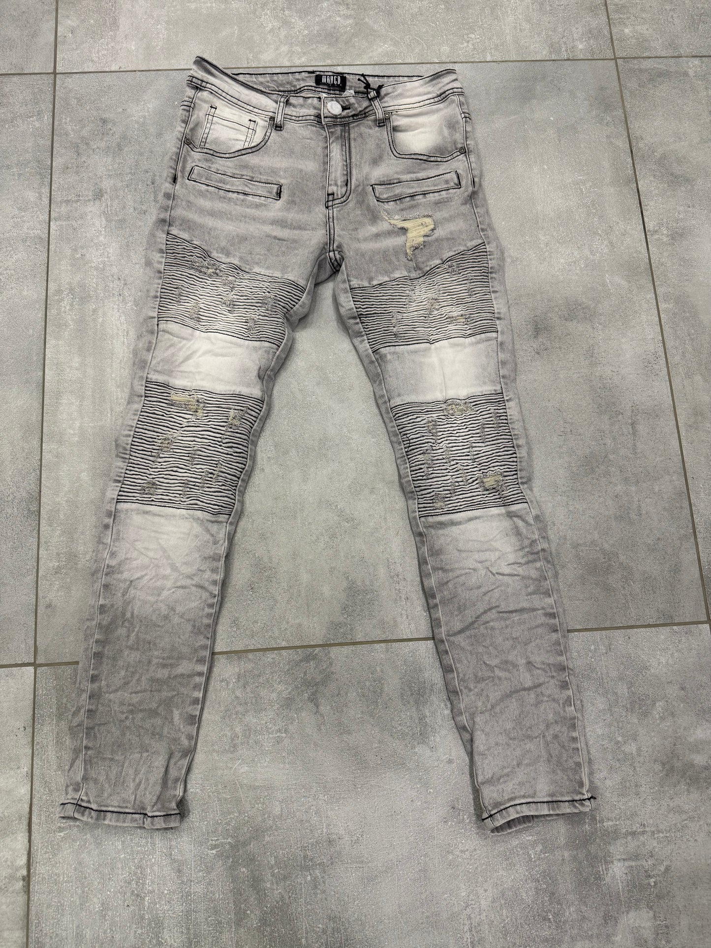 JEANS SKINNY FIT GREY