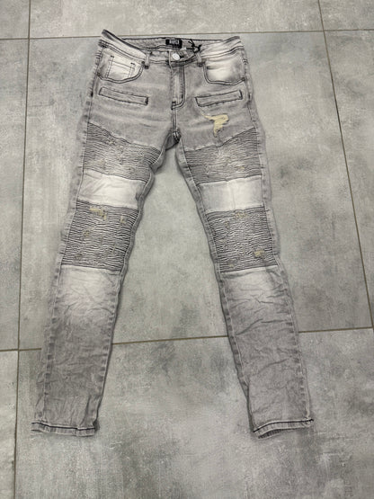 JEANS SKINNY FIT GREY